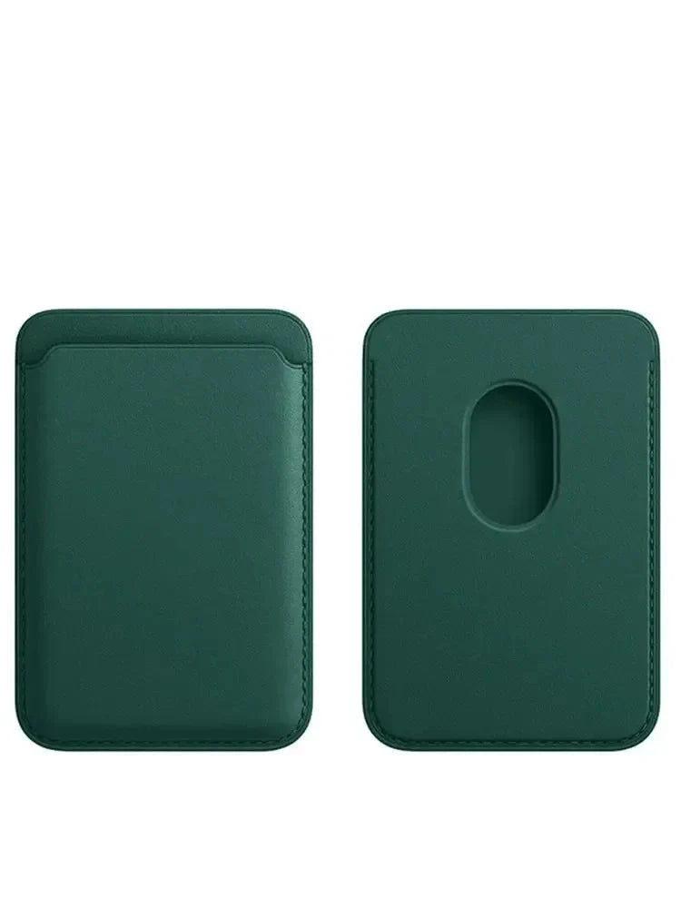 Phone Card Holder | 16-Magnet MagSafe-Compatible PU Leather | Holds Up To 3 Cards