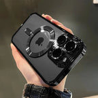 Phone Case | Magnetic & Wireless Charging Compatible | Glossy Metallic Finish