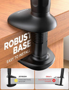 Phone Holder For Bed | 39.4-Inch Flexible Gooseneck & Twist-Lock Clamp