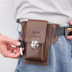 Phone Holster | Belt Clip & Slim PU Pouch | Fits Up To 5.9 In