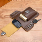 Phone Holster | Belt Clip & Slim PU Pouch | Fits Up To 5.9 In