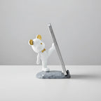 Phone & Tablet Stand | Teddy Design & Space-Saving