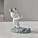 Phone & Tablet Stand | Teddy Design & Space-Saving