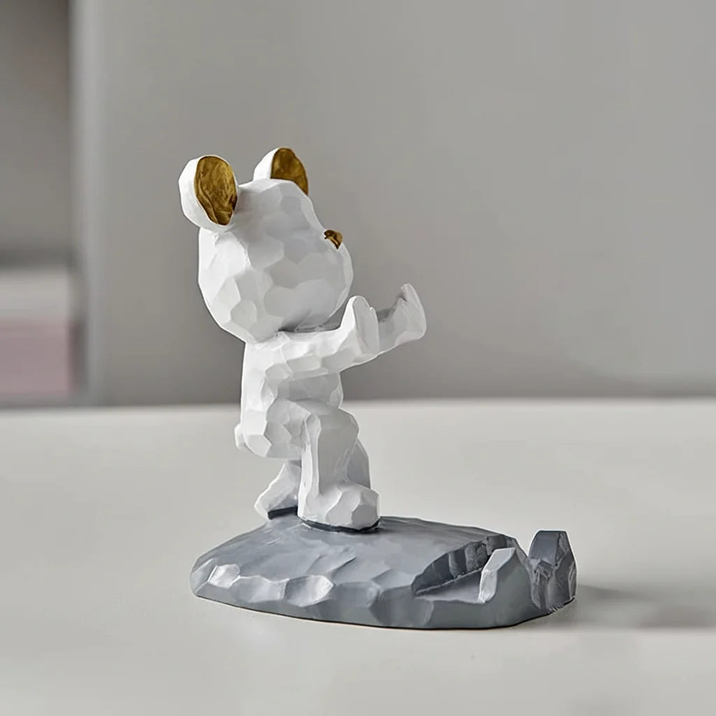 Phone & Tablet Stand | Teddy Design & Space-Saving