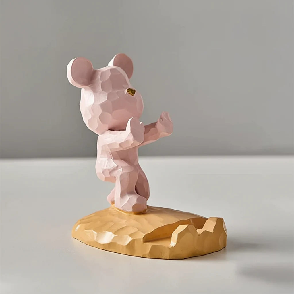 Phone & Tablet Stand | Teddy Design & Space-Saving