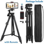 Phone Tripod | 3-in-1 Selfie Stick & Bluetooth Remote | 40–140 cm