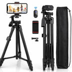 Phone Tripod | 3-in-1 Selfie Stick & Bluetooth Remote | 40–140 cm