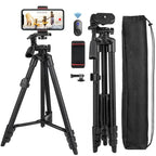 Phone Tripod | 3-in-1 Selfie Stick & Bluetooth Remote | 40–140 cm