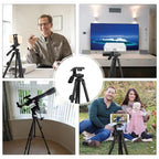 Phone Tripod | 3-in-1 Selfie Stick & Bluetooth Remote | 40–140 cm