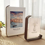 Photo Frame | Double-Sided Shatter-Resistant Acrylic & Beech Wood | Tabletop