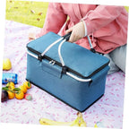 Picnic Basket | Foldable Insulated & Leakproof | 18L