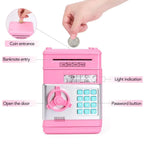 Piggy Bank For Kids | ATM-Style Electronic & Dual-Lock Security