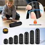 Pill Organizer | 7-Day Modular Aluminum & Waterproof Silicone Seal