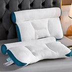 Pillow | Ergonomic Cervical Memory Foam & Goose Down