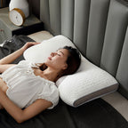 Pillow | Responsive Cotton Mesh & Neck Support | For Side & Back Sleepers