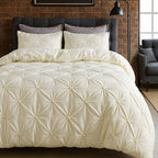 Pinch Pleat Duvet Cover Set
