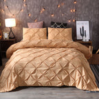 Pinch Pleat Duvet Cover Set