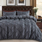 Pinch Pleat Duvet Cover Set