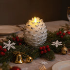 Pinecone Candles | Flameless LED | Remote Control & Timer