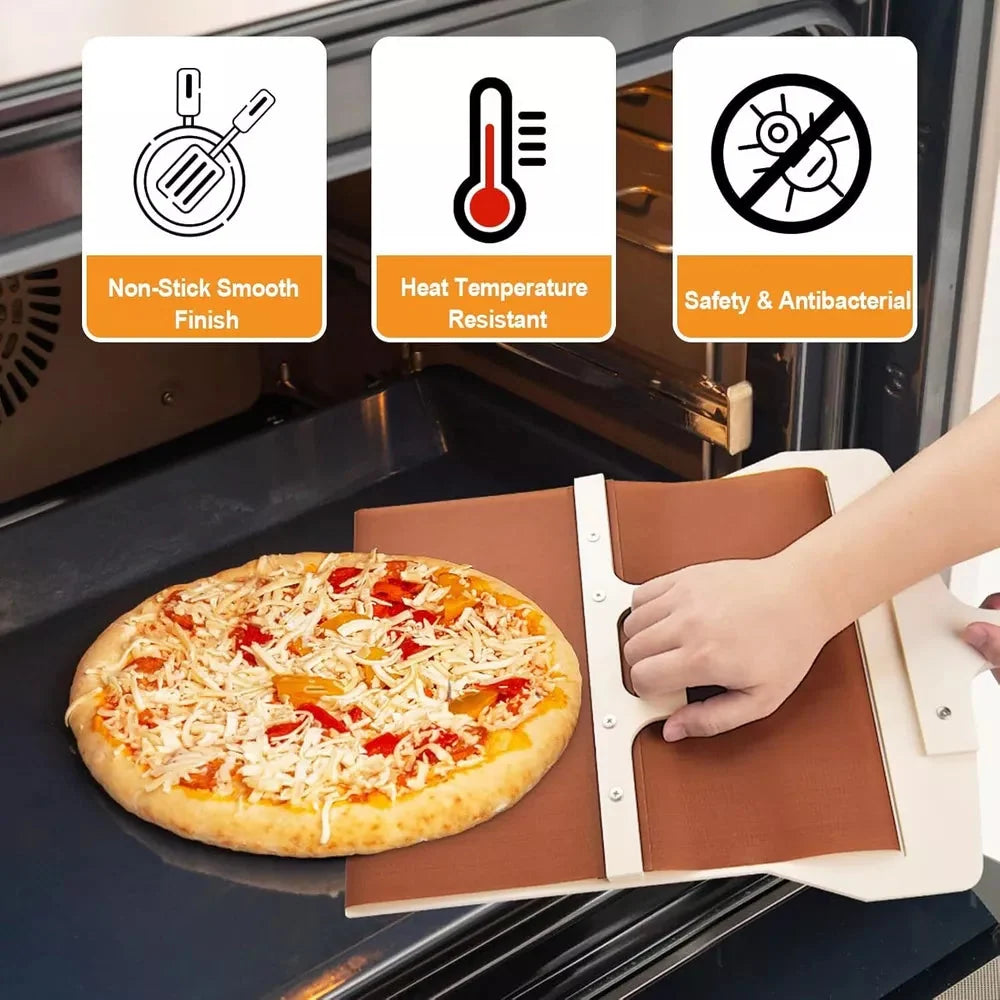 Pizza Peel | Sliding Design & Ergonomic Handle | 14 x 16 in