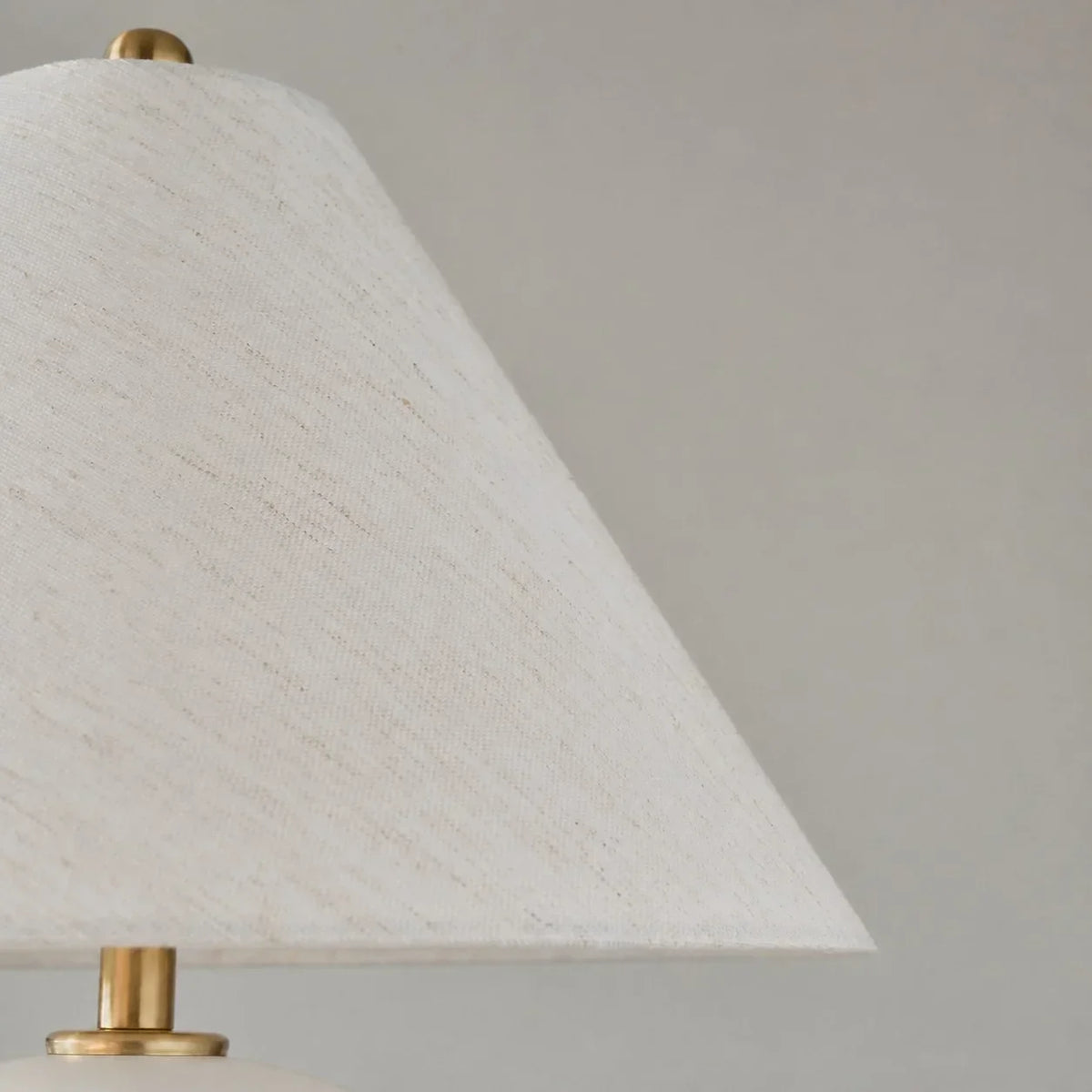 Plabo Retro Ceramic Linen Tapered Table Lamp