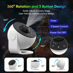 Planetarium Projector | 360° Rotating & Adjustable Focus | 12 Effects