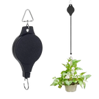 Plant Hanger | Braided Rope & Space-Saving Design | Easy Watering