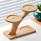 Plant Stand | Double-Level Bamboo & Portable