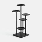 Plant Stand | Steel Multi-Tier Staggered Shelves | 30 cm Base
