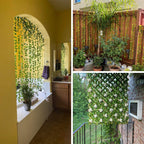 Artificial Ivy Garland | Realistic Lush Foliage | 12-Pack