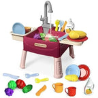 Play Kitchen | Circulating Water Tap & Role-Play Accessories