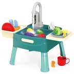 Play Kitchen | Circulating Water Tap & Role-Play Accessories