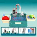 Play Kitchen | Circulating Water Tap & Role-Play Accessories