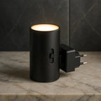 Plug-In Wall Lamp | LED Dimmable & Day-Night Sensor | Warm 3000K