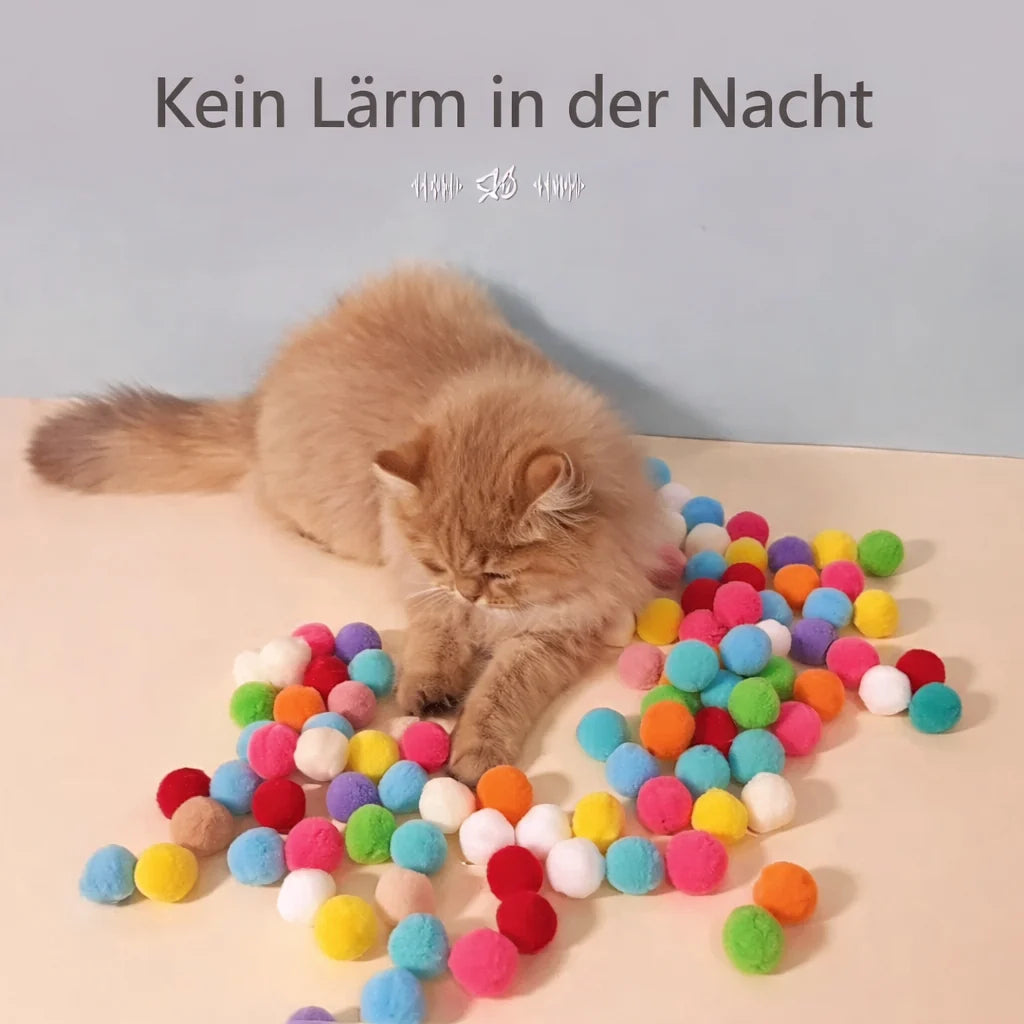 Plush Ball Launcher | Interactive & Manual Trigger | Includes 20 Plush Balls