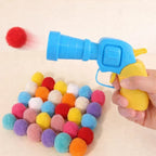 Plush Ball Launcher | Interactive & Manual Trigger | Includes 20 Plush Balls