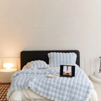 Plush Blanket | Soft Plush & Wool-Blend | Machine Washable