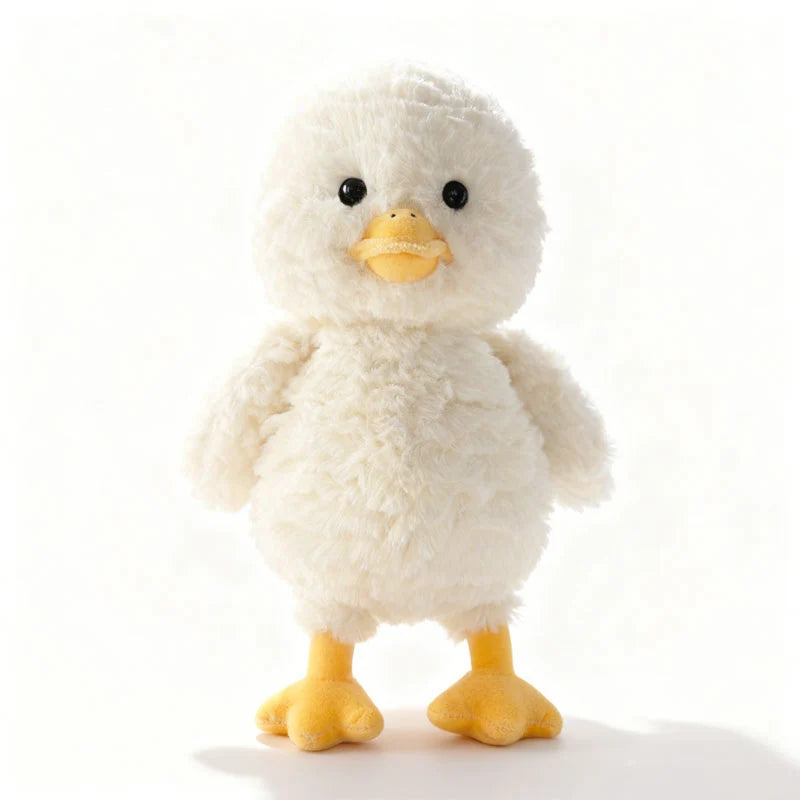 Plush Chick | Ultra-Soft Faux Fur & Embroidered Details