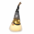 Plush Christmas Gnome | Battery-Powered LED & Soft Knit