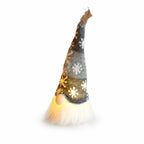 Plush Christmas Gnome | Battery-Powered LED & Soft Knit