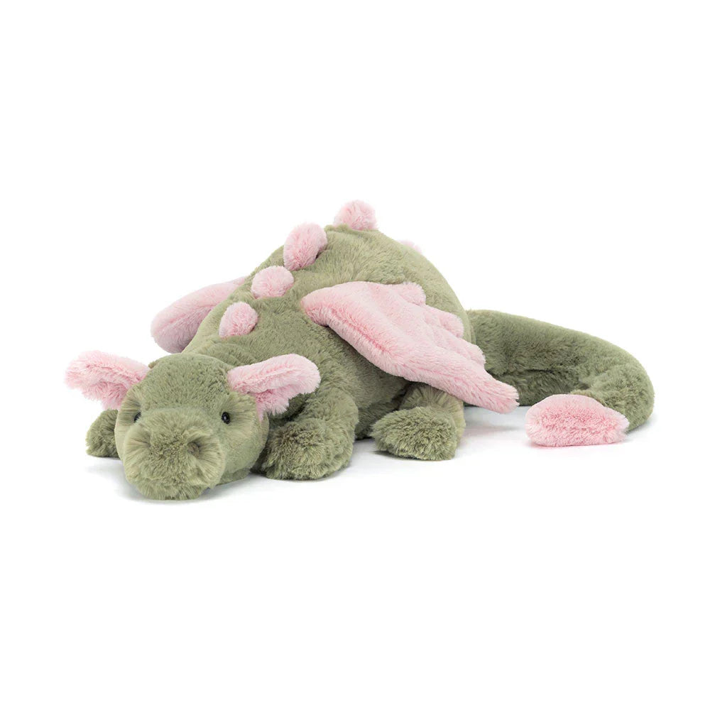 Plush Dragon | Ultra-Soft Hugging & Embroidered Details