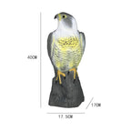 Bird Deterrent Decoy | Realistic Spread-Wing Falcon | 40 cm