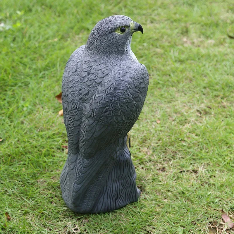 Bird Deterrent Decoy | Realistic Spread-Wing Falcon | 40 cm