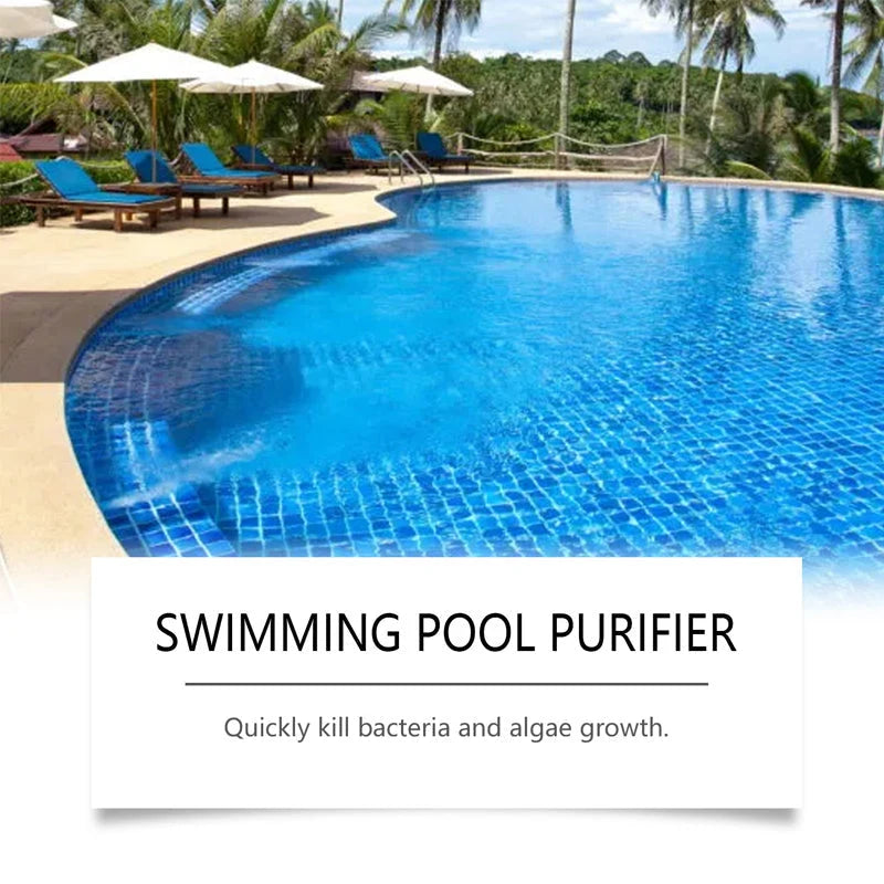 Pool Water Clarifier | Fast-Acting Algae & Bacteria Removal | 100 ml