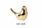 Porcelain Bird Figurine | White Sculptural Accent