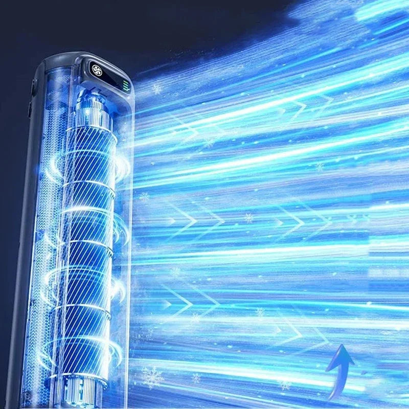Portable Air Conditioner | Bladeless, Ultra-Quiet & Rechargeable