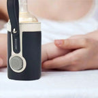 Baby Bottle Warmer | USB-Powered & Insulated Lining | One-Button Control