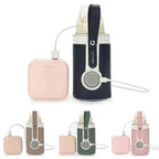 Baby Bottle Warmer | USB-Powered & Insulated Lining | One-Button Control