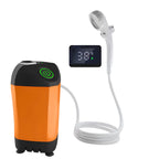 Portable Camping Shower | IPX7 Waterproof | Digital Temperature Display