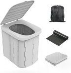 Portable Camping Toilet | Foldable & Ergonomic Seat | Supports Up to 400 Lbs